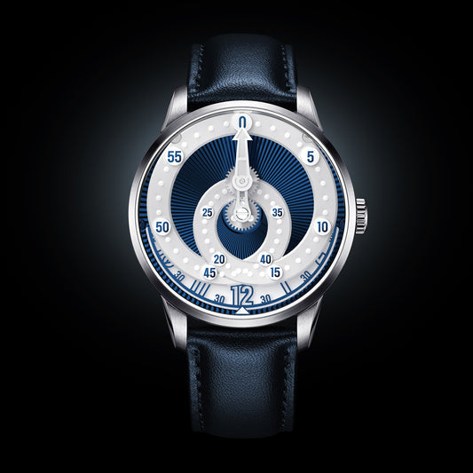 Orbital ~ Navy Silver